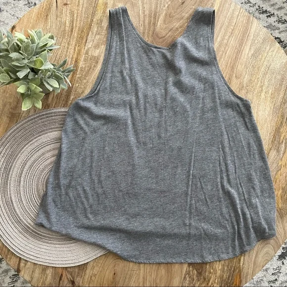 PINK red white and blue sequin tank top - Picture 5 of 7